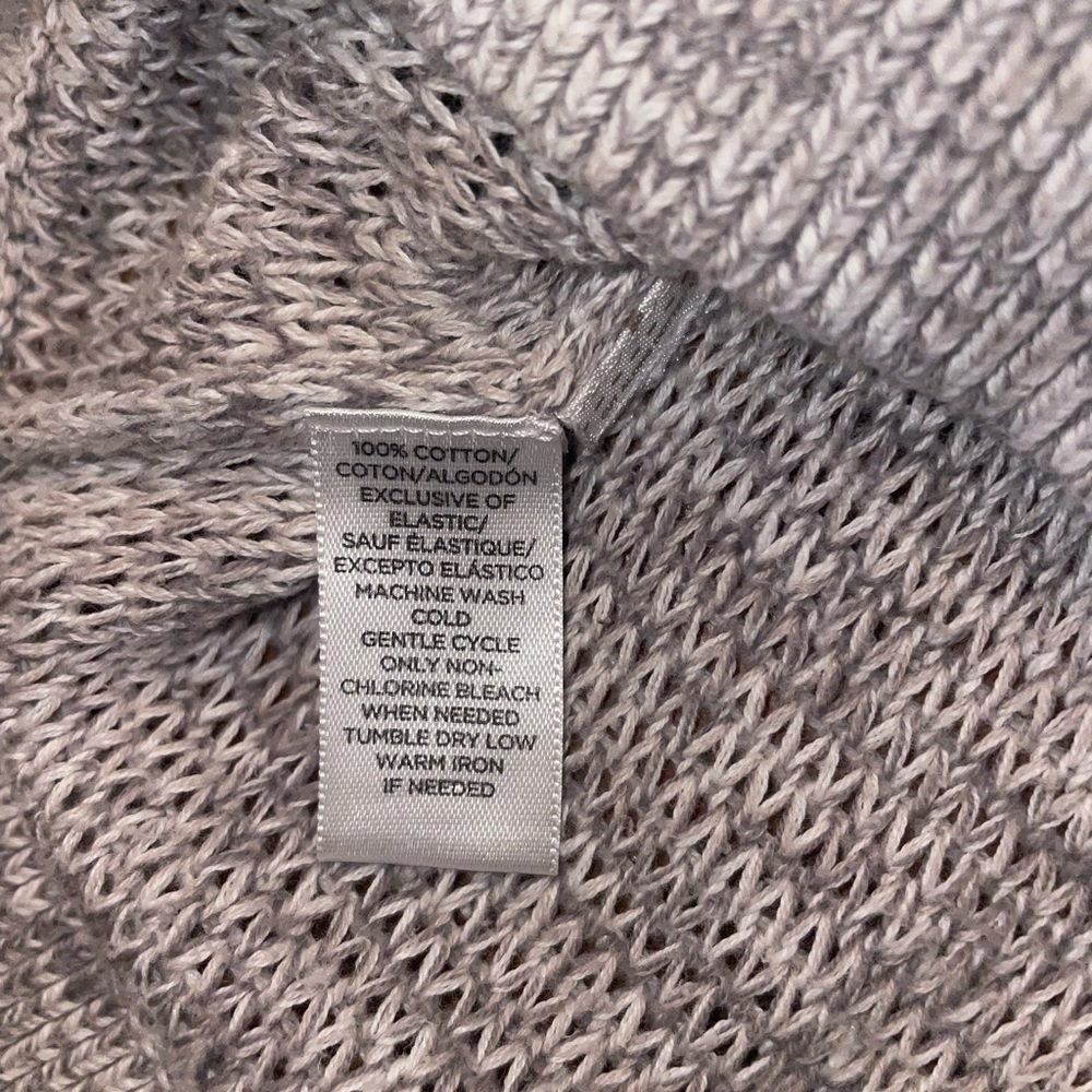 Loft Raglan Oatmeal Slub Sweater - Picture 6 of 8